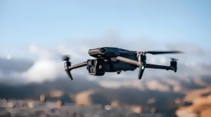 drone with 4K resolution